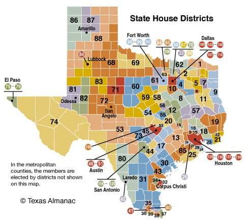 86th Legislature House | Texas Almanac